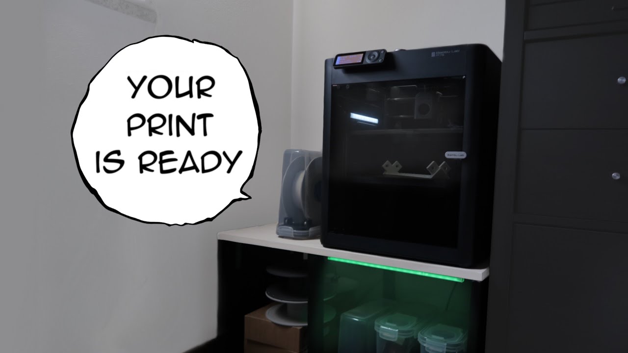 I only wanted a cabinet for my 3D Printer... Now it talks to Home Assistant