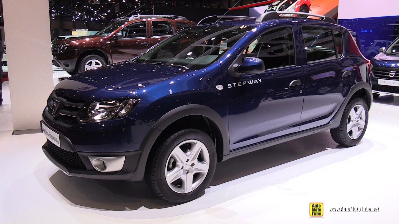2016 Dacia Sandero Stepway  Exterior and Interior Walkaround  2016 Geneva Motor Show