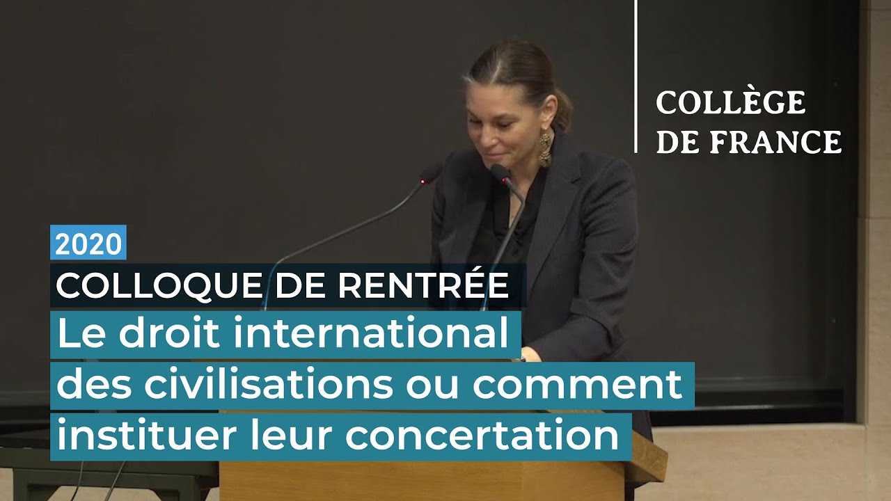 Le droit international des civilisations ou comment instituer leur concertation - Samantha Besson