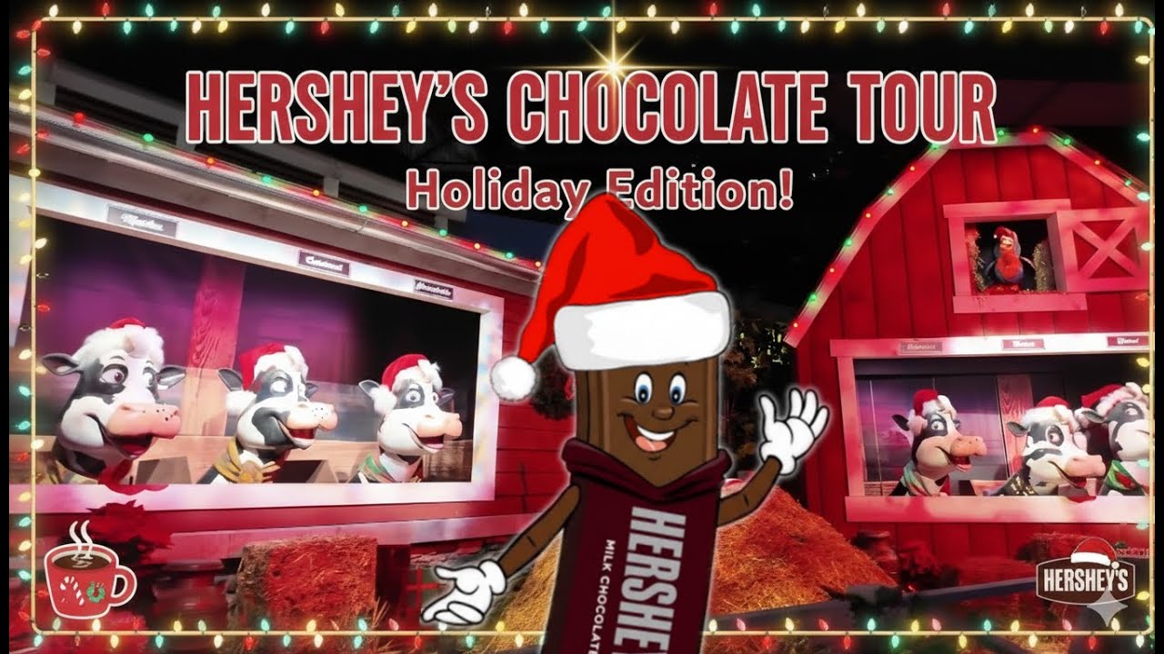 Hershey's Chocolate World Factory Tour - HOLIDAY Edition!