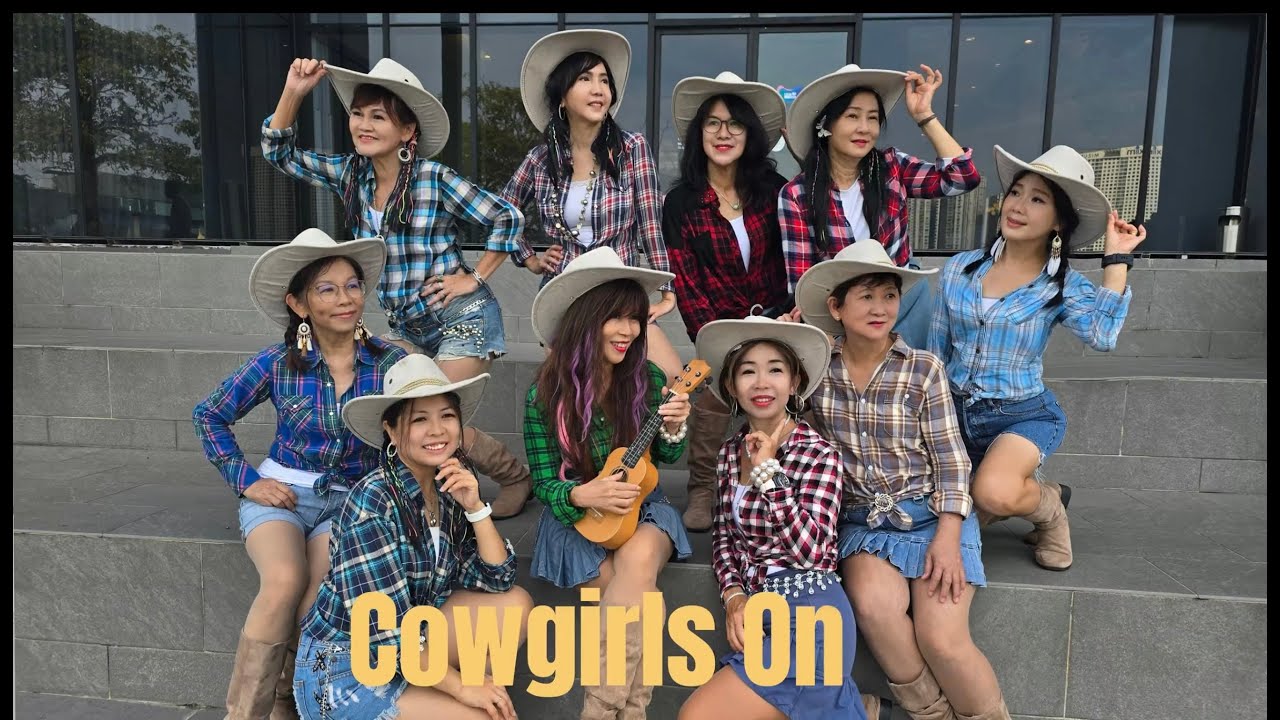 Cowgirls On - Line Dance (Maggie Shipley & Cathy Garland)