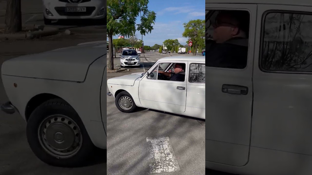 Cl&aacute;sico con Historia y encanto el SEAT 127  #automobile #seat127