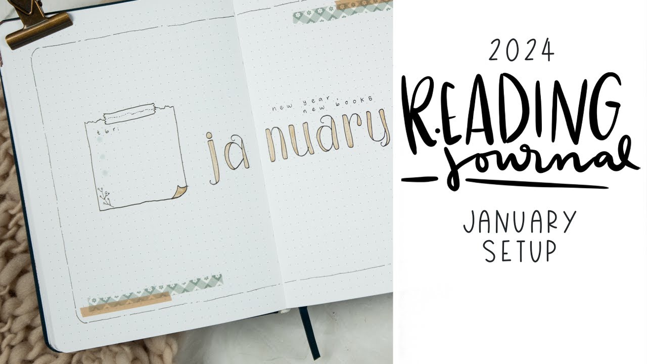 Reading Journal Setup | January 2024