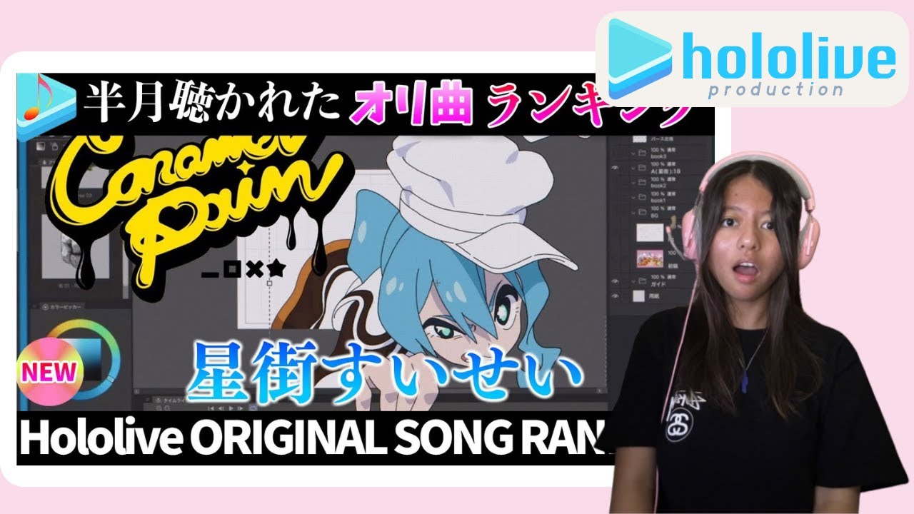 Hololive Original Songs View Ranking OF ALL TIME REACTION