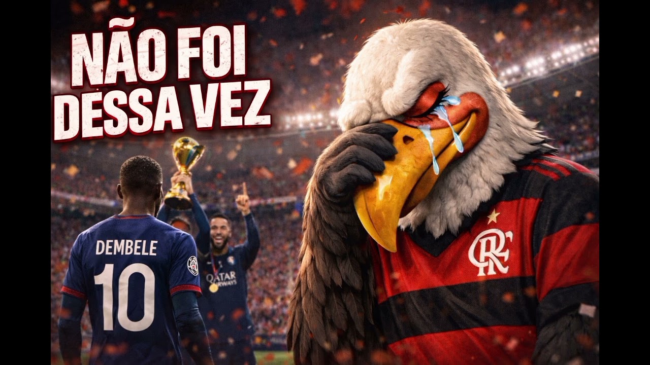 NÃO FOI DESSA VEZ😢 (Flamengo x PSG)