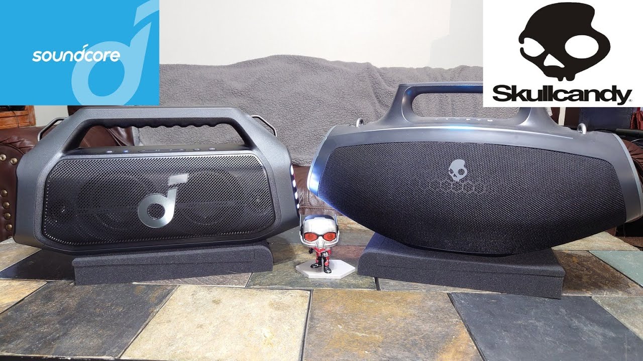 Soundcore Boom 2 Plus VS Skullcandy Barrel XT 🤜🤛 Basement Bluetooth Boombox Battle