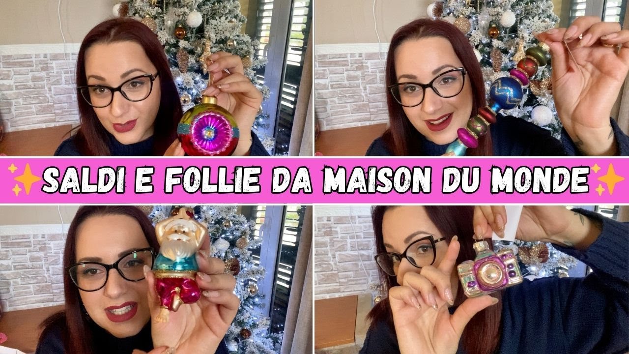 ✨💸 SALDI E FOLLIE DA MAISON DU MONDE! ADDOBI STILE VINTAGE! 💸✨ | VLOGMAS 6 GENNAIO - Eleonora Home