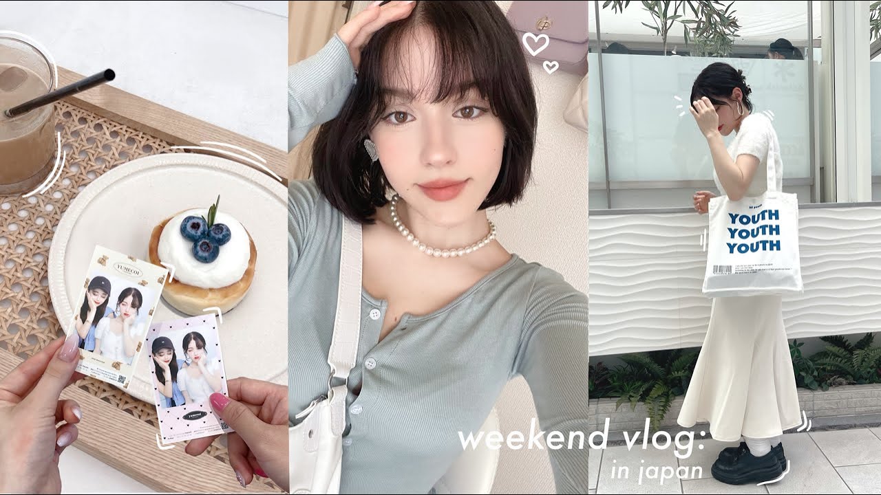 JAPAN CHAPTER ep.3🫐 meeting IBF | japanese おすすめ, purikura, aesthetic café