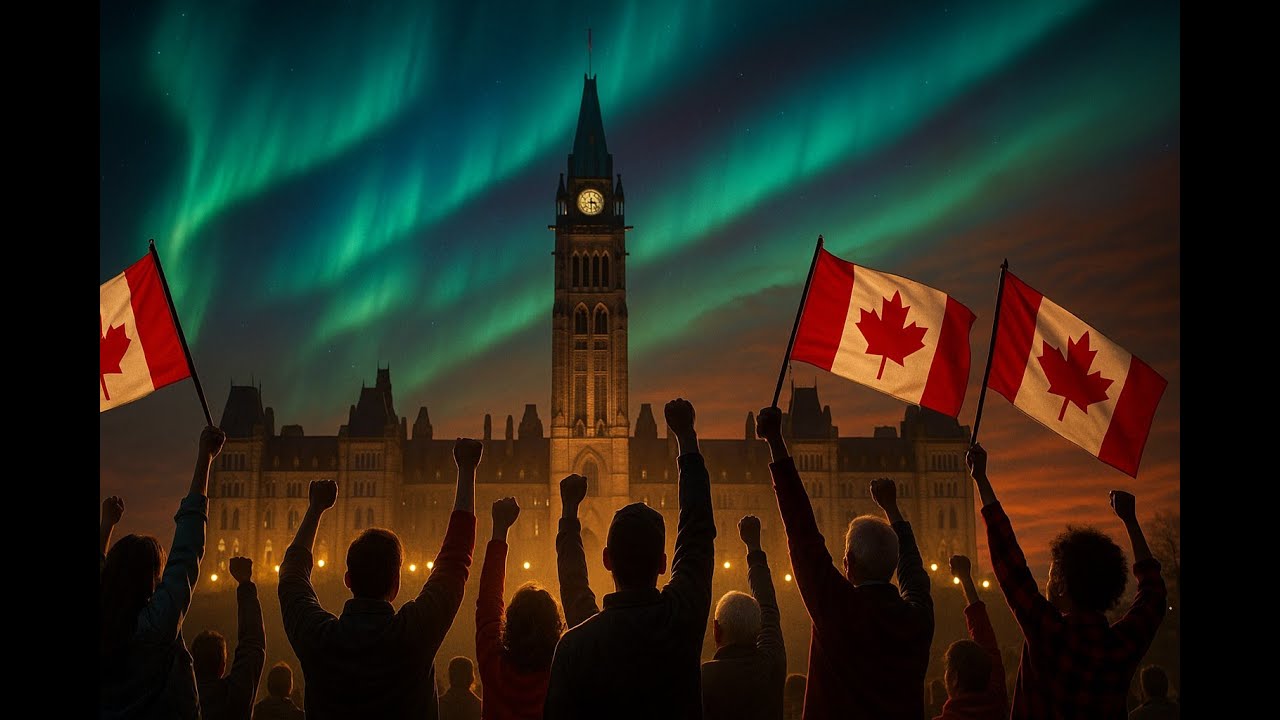 Canada Strong (Elbows Up Anthem) 🇨🇦 | Canadian Patriotic Rock-Folk Protest Song