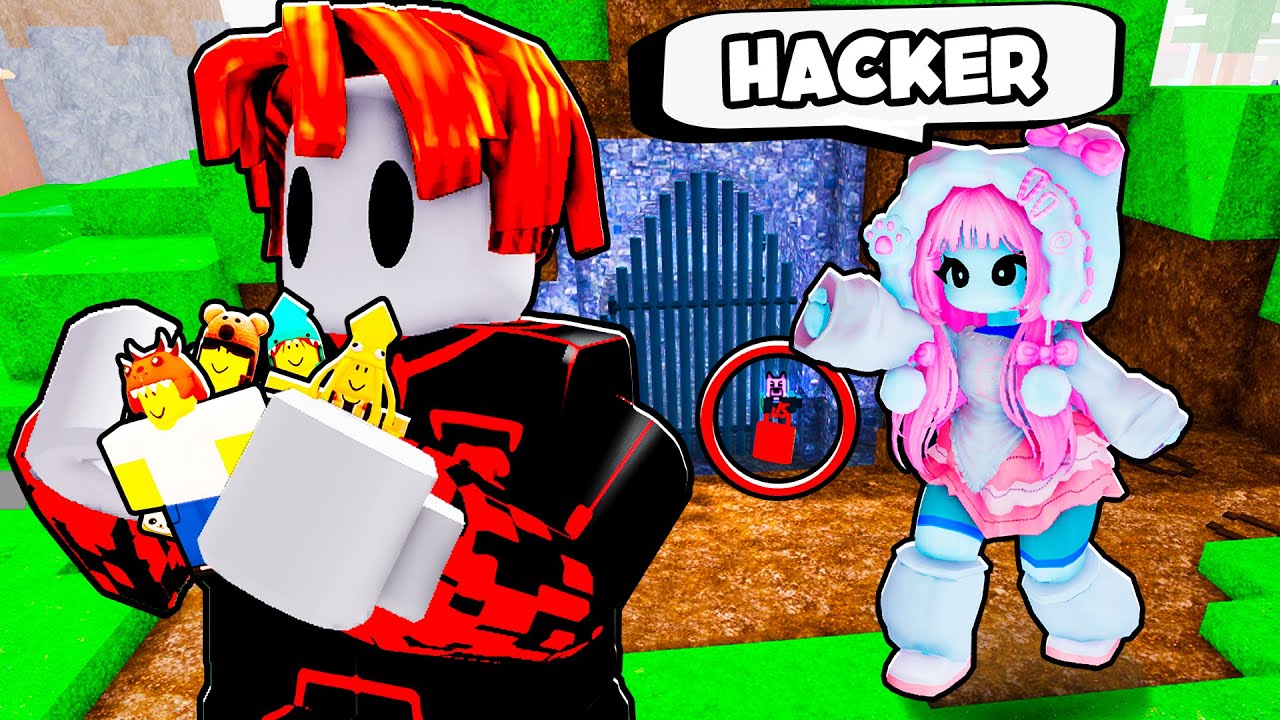 Troleando a YOUTUBER FAMOSA con HACKS FALSOS en 99 NOCHES en el BOSQUE ROBLOX