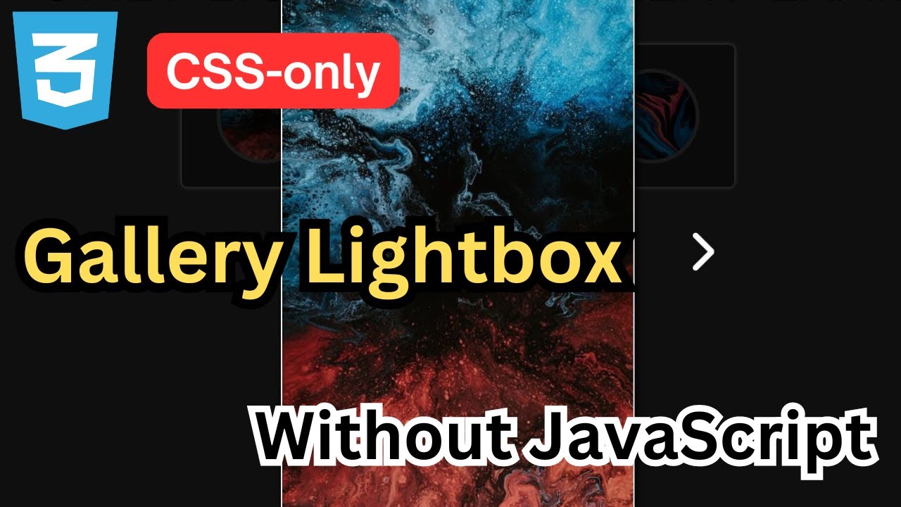 Easy CSS-Only Lightbox Gallery: No JavaScript Needed!
