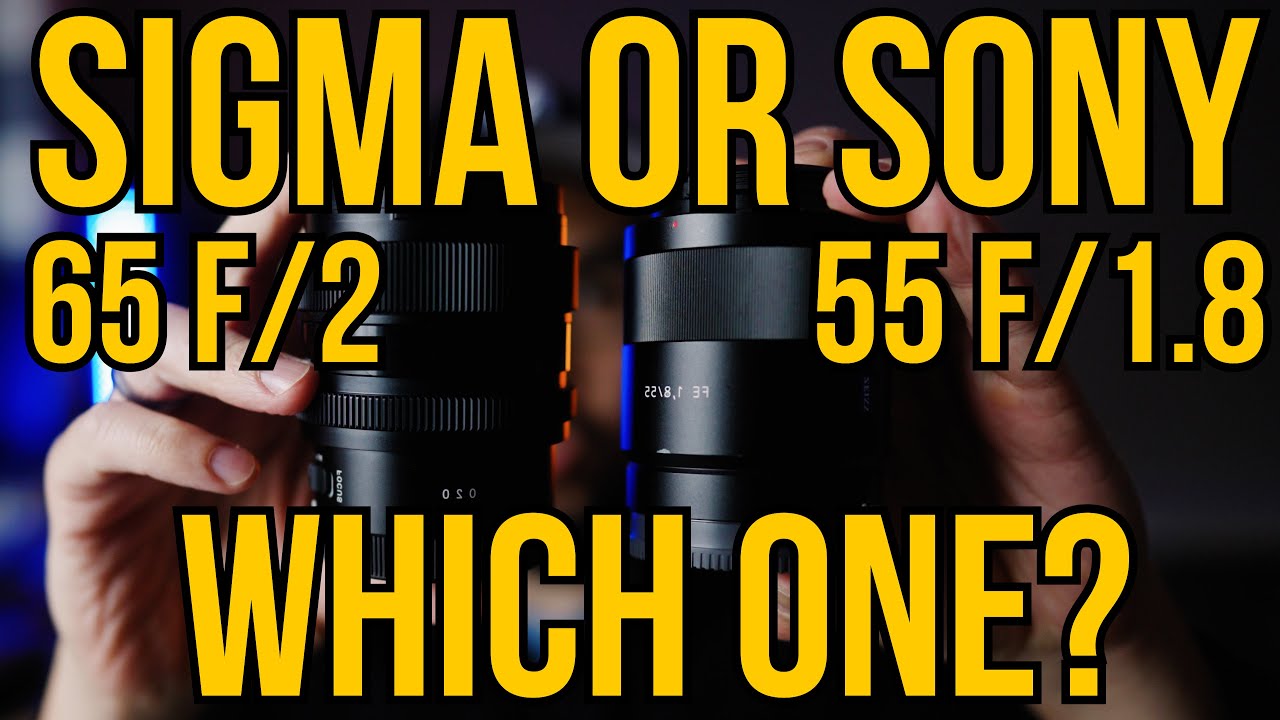 Стоит ли покупать Sigma 65 f/2 DG DN или Sony 55 f/1.8? #sigma65 #sony55