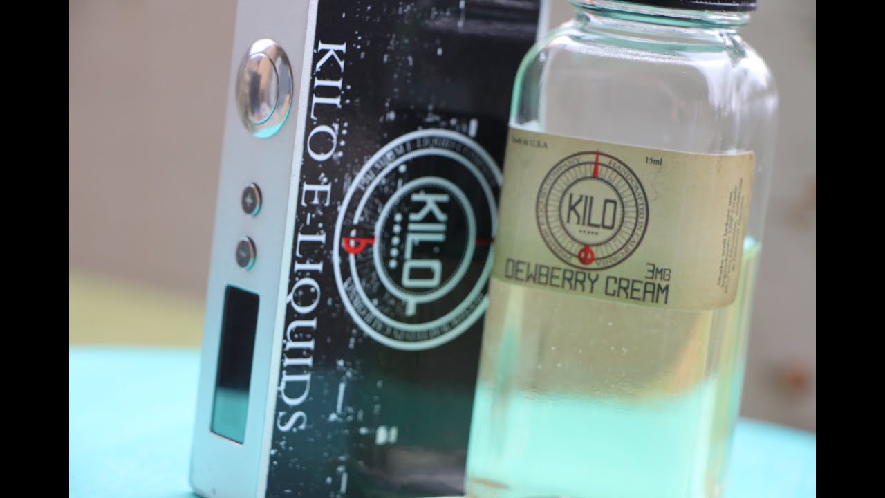 kilo e-liquids dewberry cream