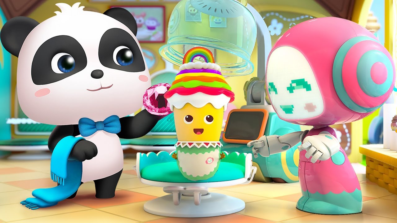 Cupcake Pergi Ke Salon Kecantikan | Lagu Makanan Anak | Lagu Anak-anak | BabyBus Bahasa Indonesia