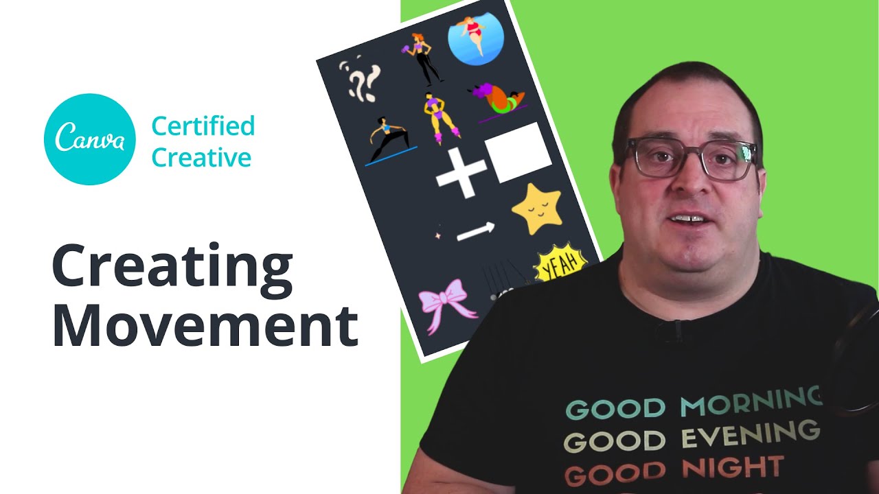3 Ways to ADD MOVEMENT to your design with Canva