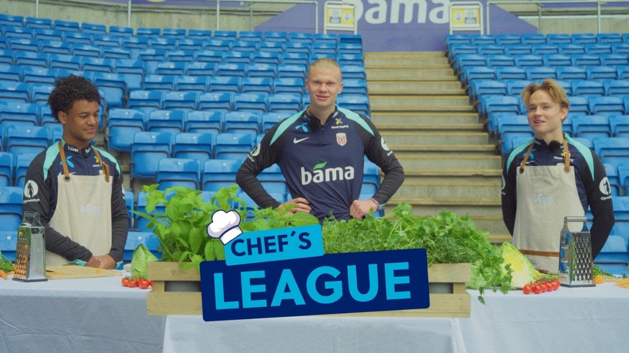 Erling Braut Haaland som dommer! Oscar Bobb vs Andreas Schjelderup i coleslaw-duell 🥕 | Chefs League
