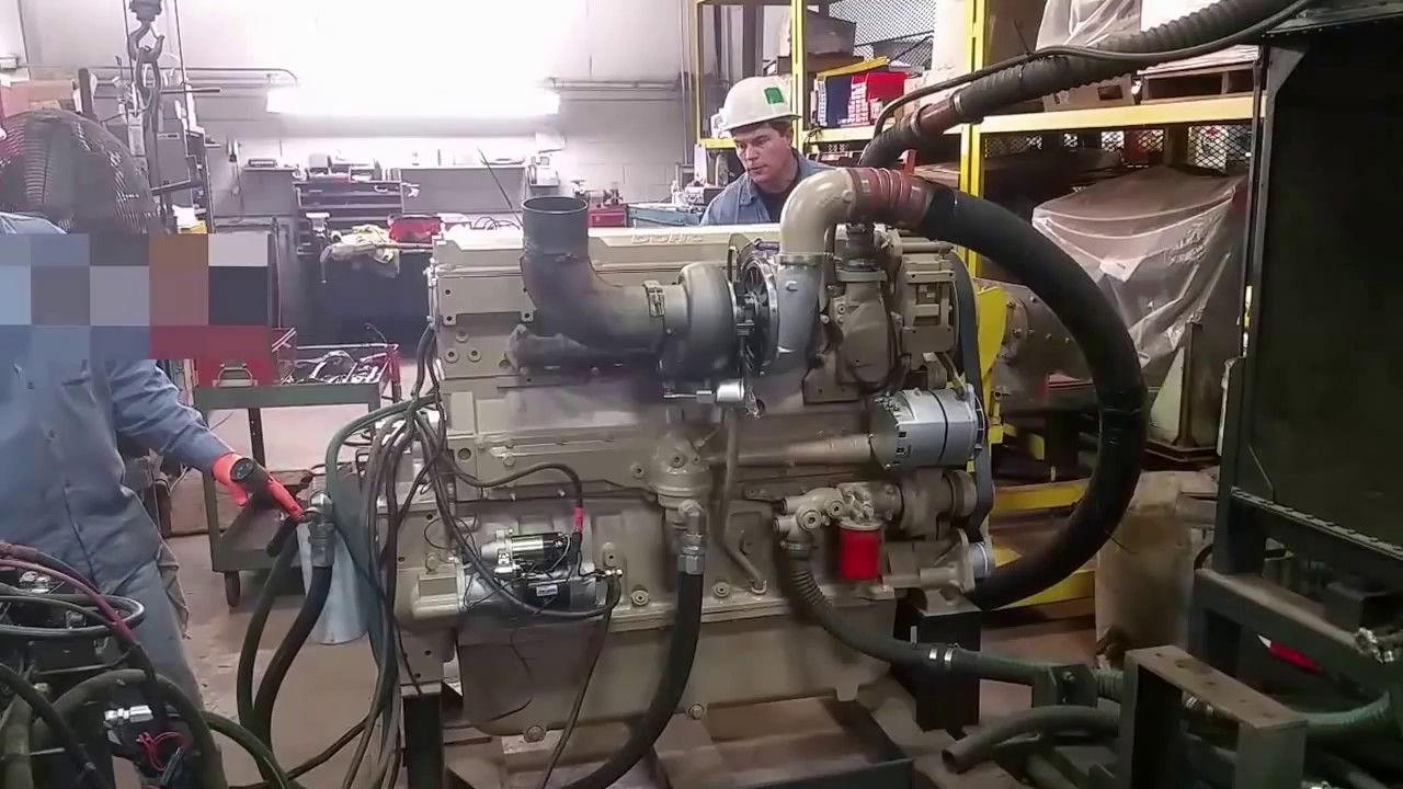 Cummins QSX 15 Rebuild  Manitowoc 18000 spare engine