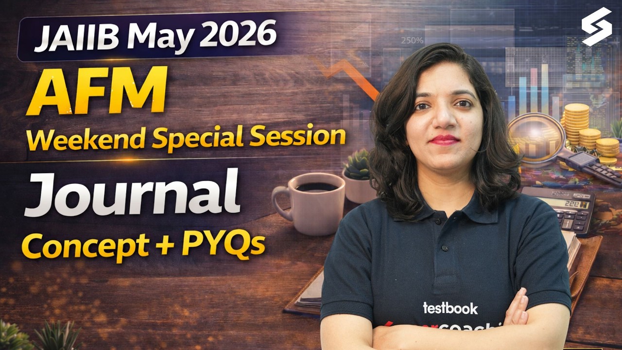 Journal PYQs for JAIIB AFM 2026 | JAIIB AFM Module A Preparation 2026 | JAIIB AFM Niharika Mam