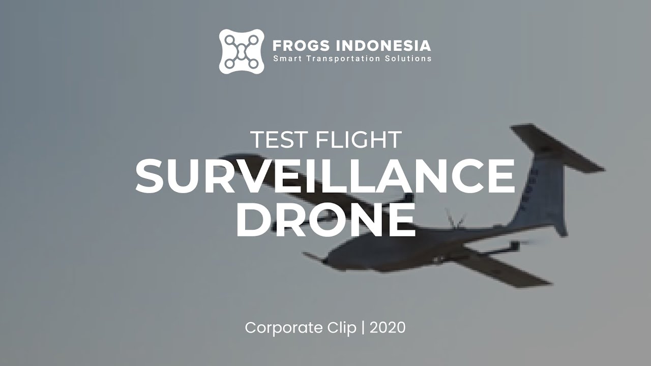 Frogs Indonesia - Test Flight Surveillance Drone | Corporate Clip