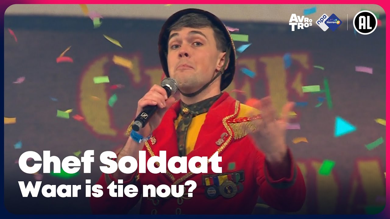 Chef Soldaat - Waar is tie nou? // Sterren NL Carnaval 2023