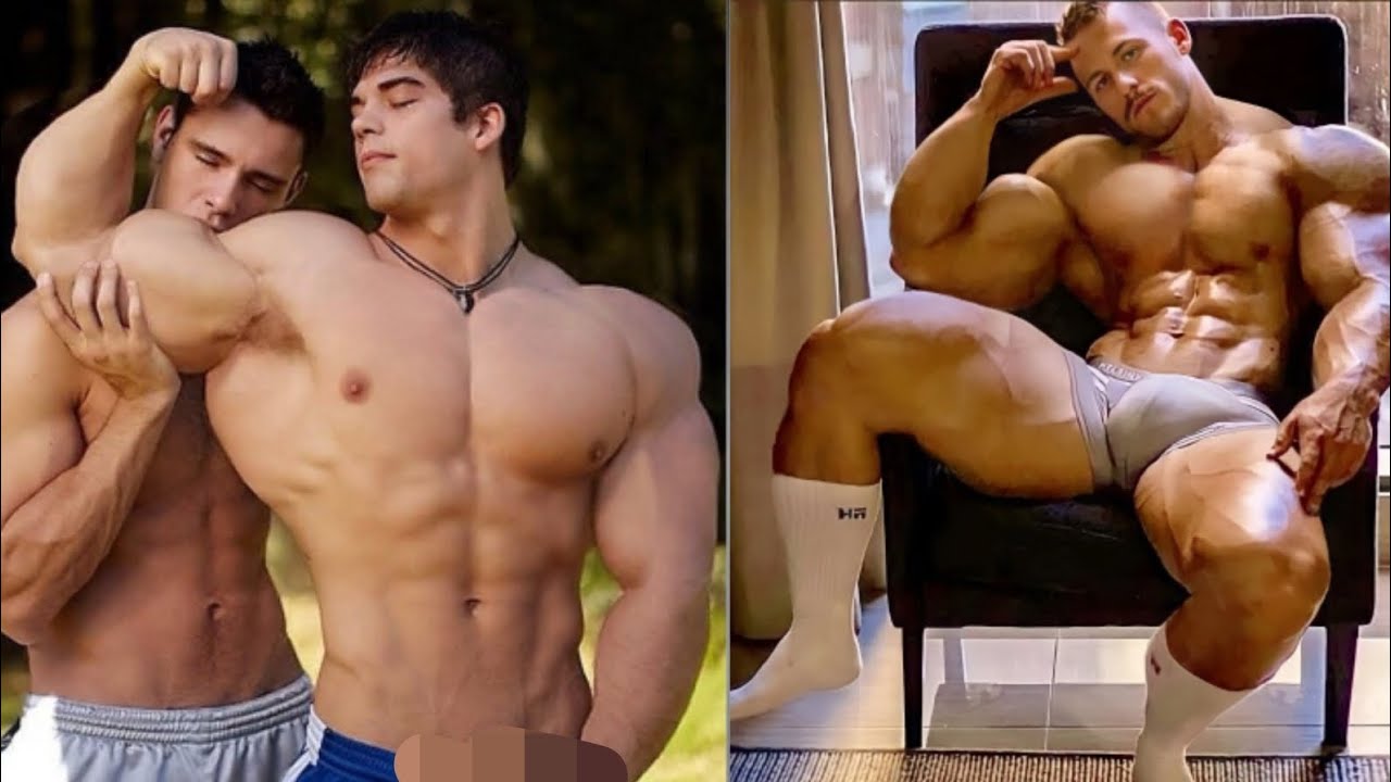Крутые, стильные и огромные мускулистые мужчины-бодибилдеры | @MUSCLE2.0