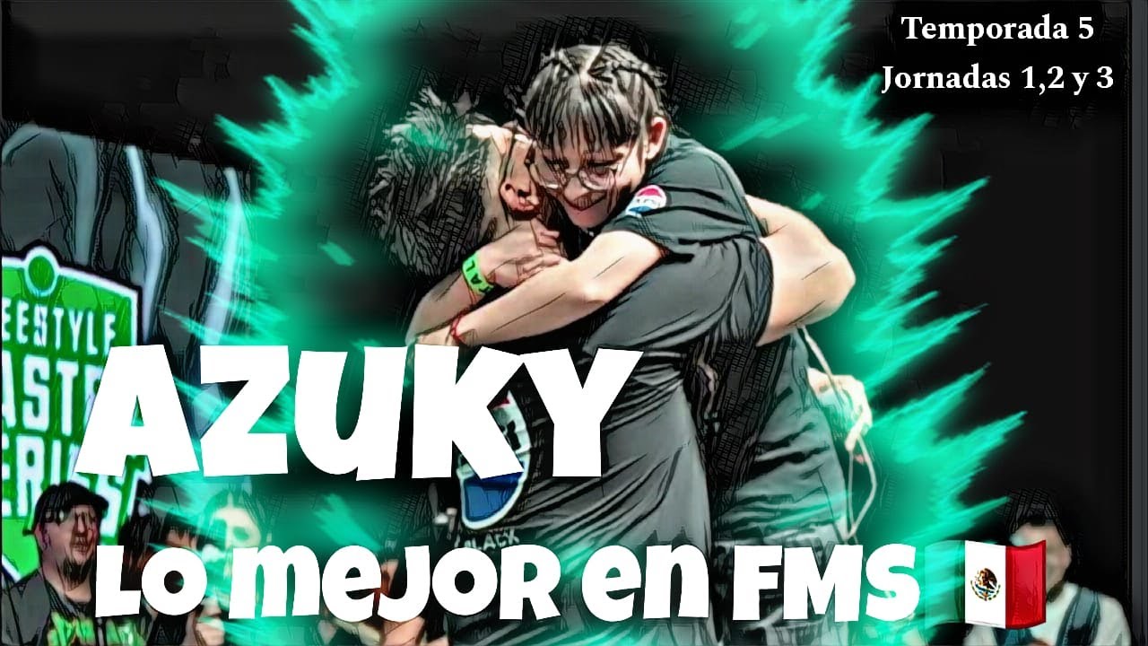 Azuky rompe la FMS México 🇲🇽 | Mejores rimas de las Jornadas 1, 2 y 3