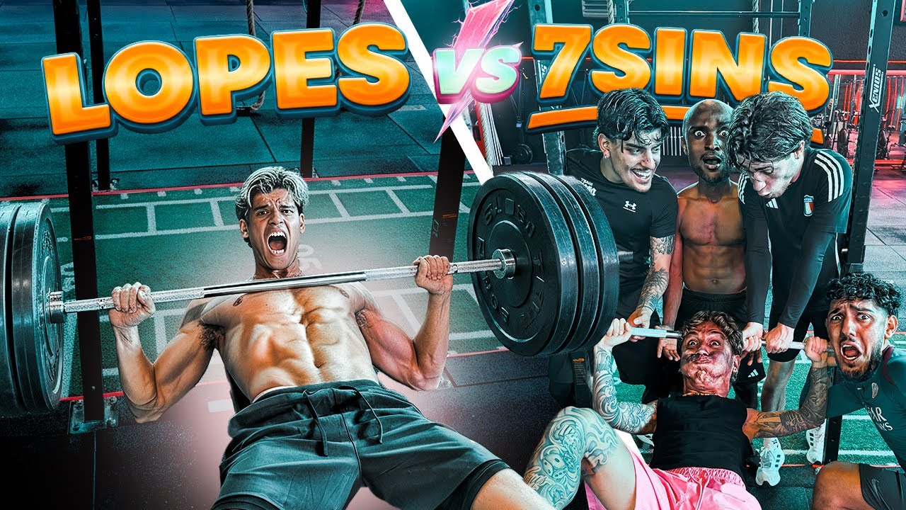 HO SFIDATO I 7SINS IN PALESTRA. Chi è il più forte? | IL MIO PRIMO VIDEO