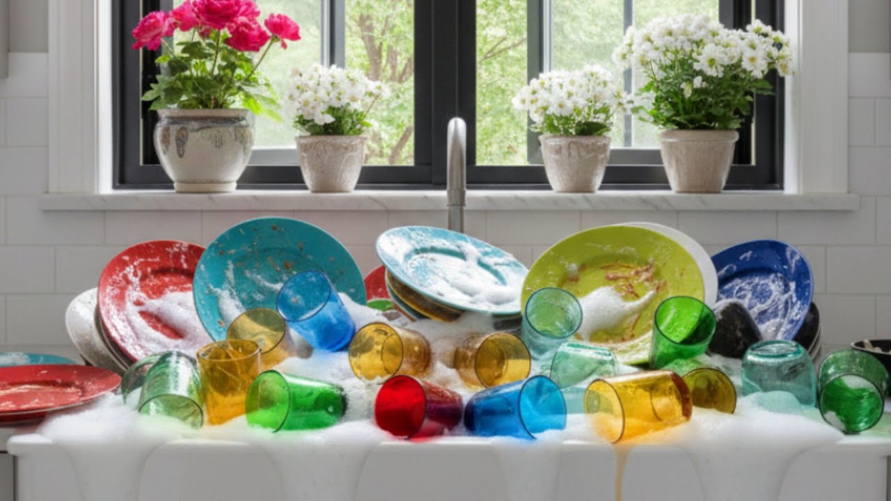 Kitchen Sink Diaries: Realistic Dishwashing Moments