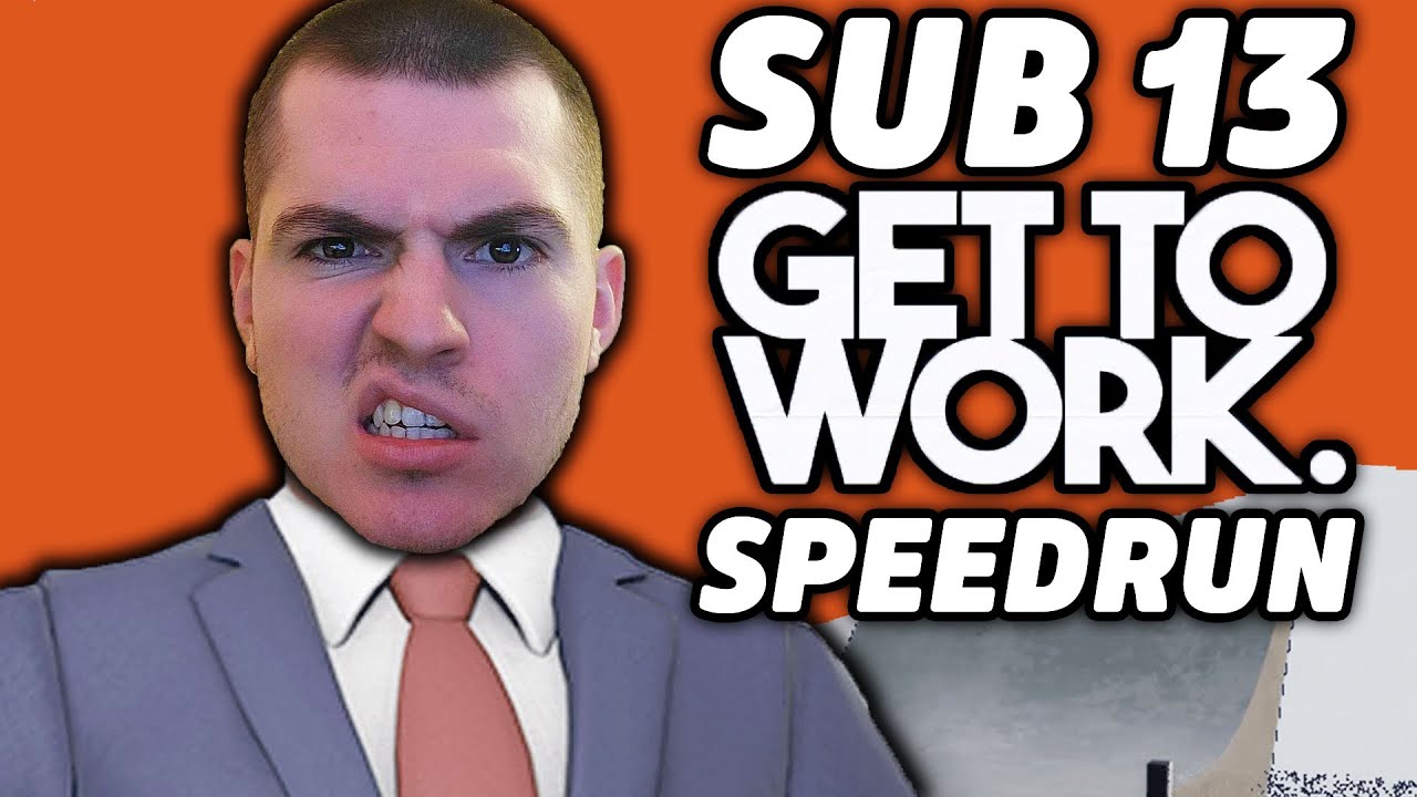 BALD MAN HITS A SUB 13 MINUTE RUN!!! (12:57 PB Get to Work Speedrun)