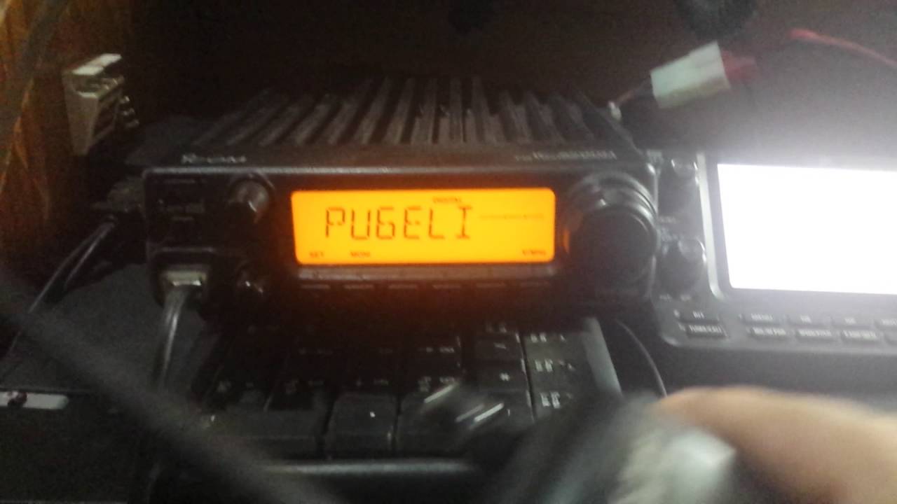 Programando IC-2200H para ver Indicativos.