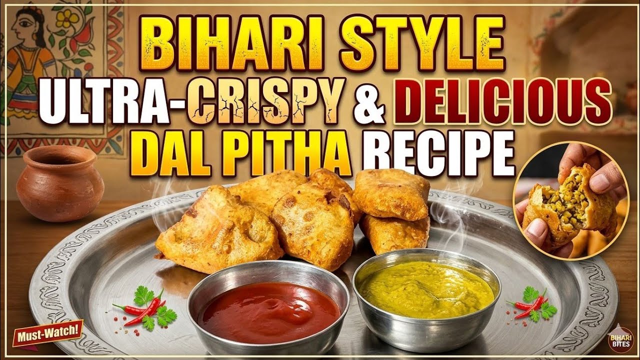 Bihari style Dal Bhar ke pita#Dal pitha #YouTube video#easy and simple recipe#long video