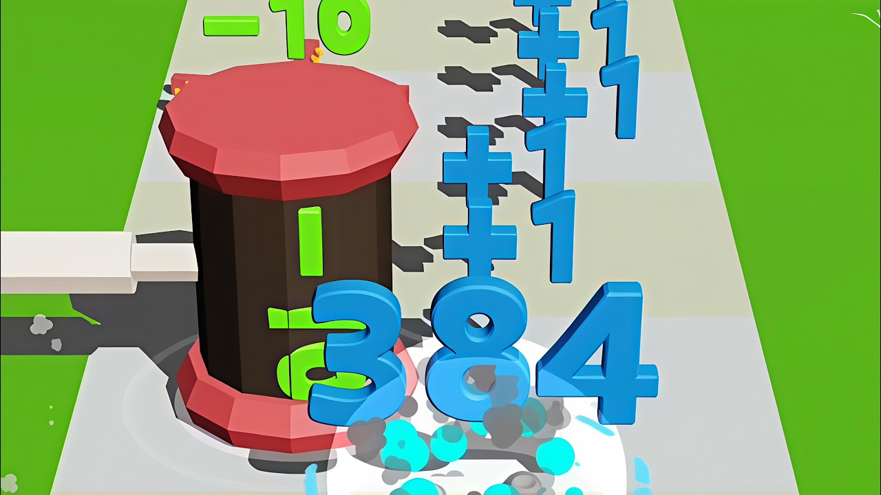 Number Race just gets the latest score update android ios ASMR run 