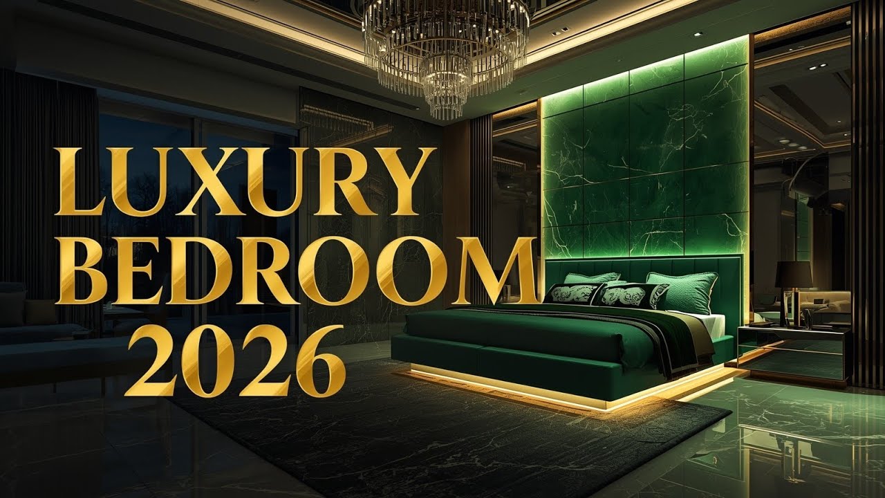 “Top 13 Colorful Luxury Bedroom Designs 2026 | Modern 3D Interior Trends”