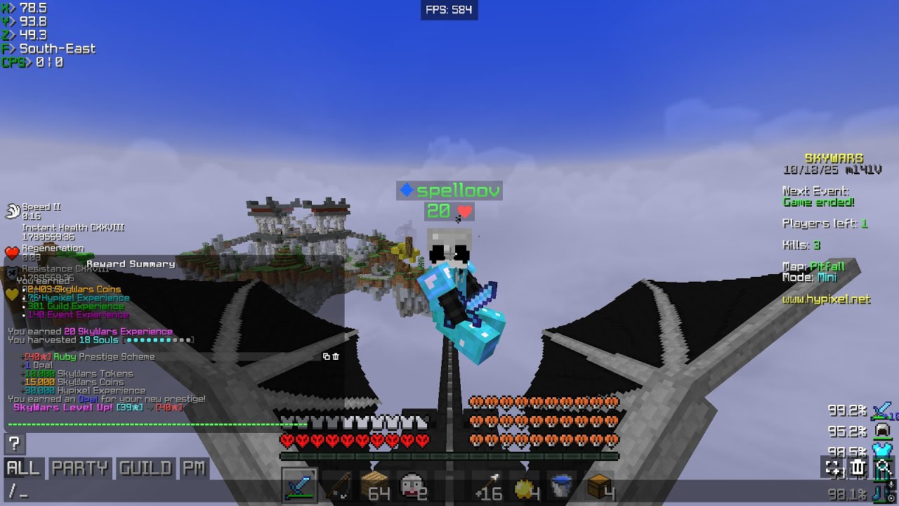 40 STAR ON FRESH ACCOUNT || HYPIXEL SKYWARS MONTAGE