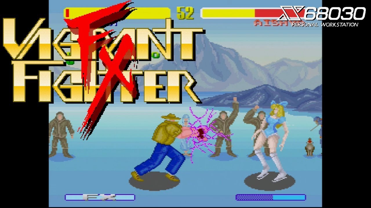 【X68030 / 実機】VAGRANT FIGHTER FX / ヴァグラント ファイター FX