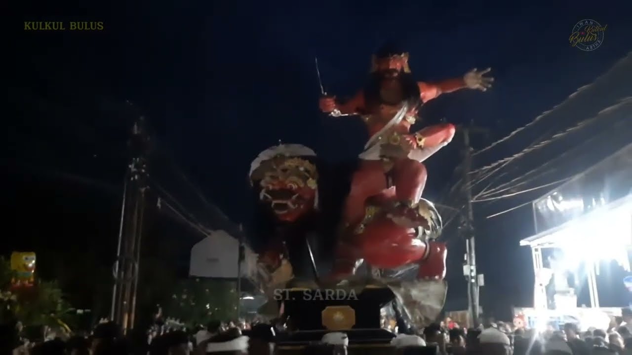 Ogoh Ogoh Mangku Gumi | ST. Sarda #Banjar Ancak Desa Bungkulan | #nyepi2025