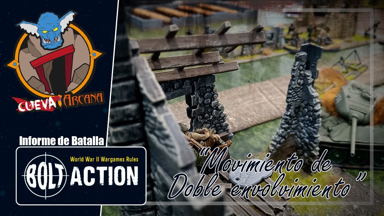 Bolt Action | Alemanes vs Americanos | Movimiento de doble envolvimiento | Informe 4