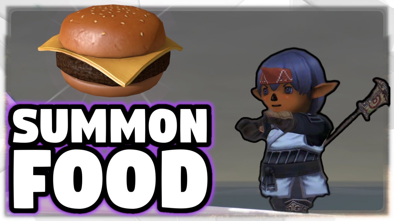 FFXI Theory Crafting! - What if Summoner's Summoned...Food?