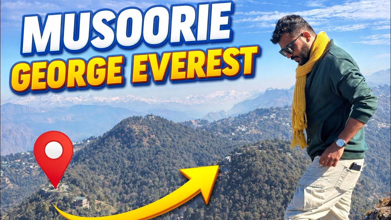 Mussoorie’s Best Kept Secret – George Everest Peak Ride & View! #Mussoorie #GeorgeEverest #landour 