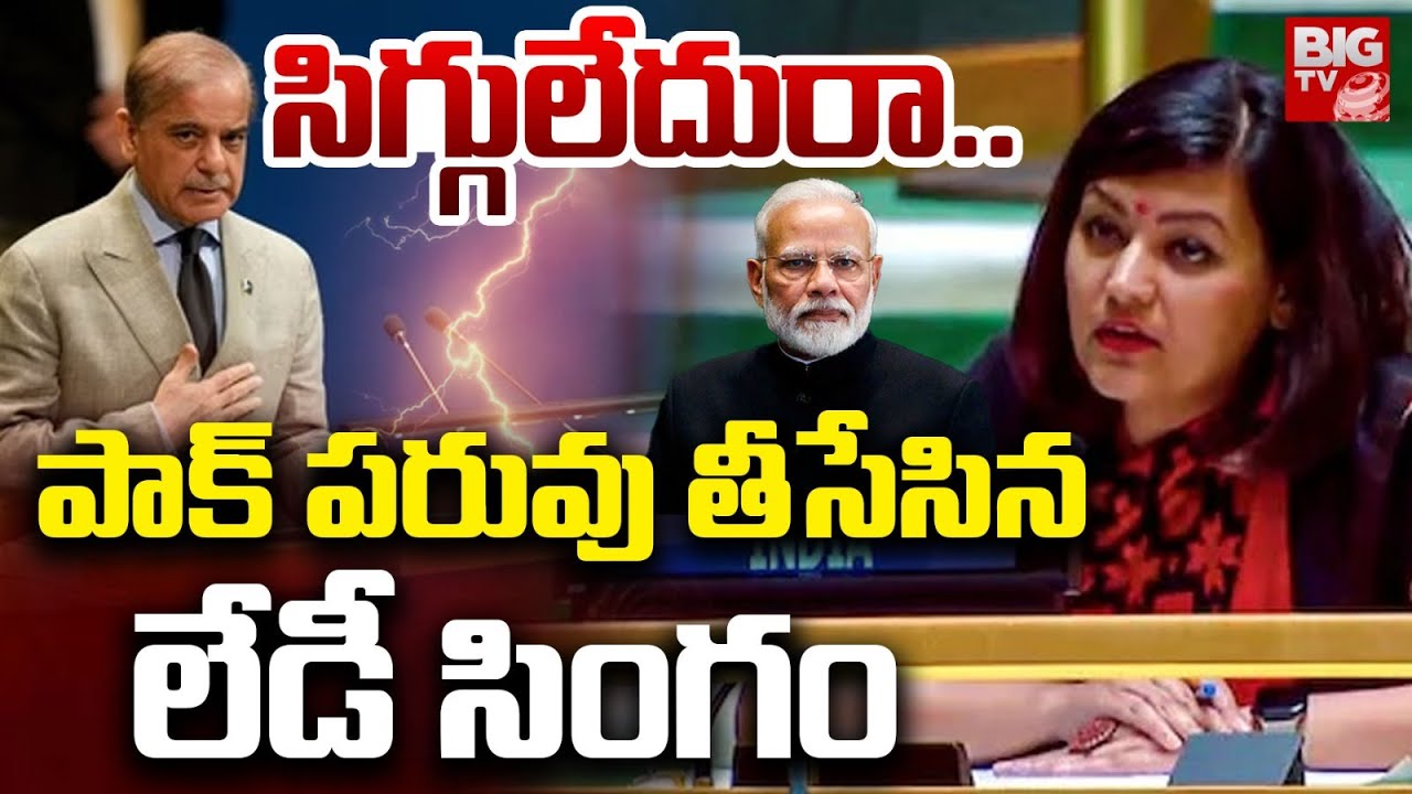 Indian Diplomat Petal Gahlot Slams Pakistan PM Shehbaz Sharif | 😱 సిగ్గులేదురా..| UN Assembly