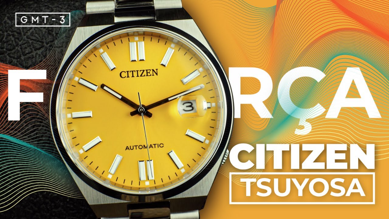 Review Citizen TSUYOSA. Excelente Alternativa Pro Rolex Oyster Perpetual