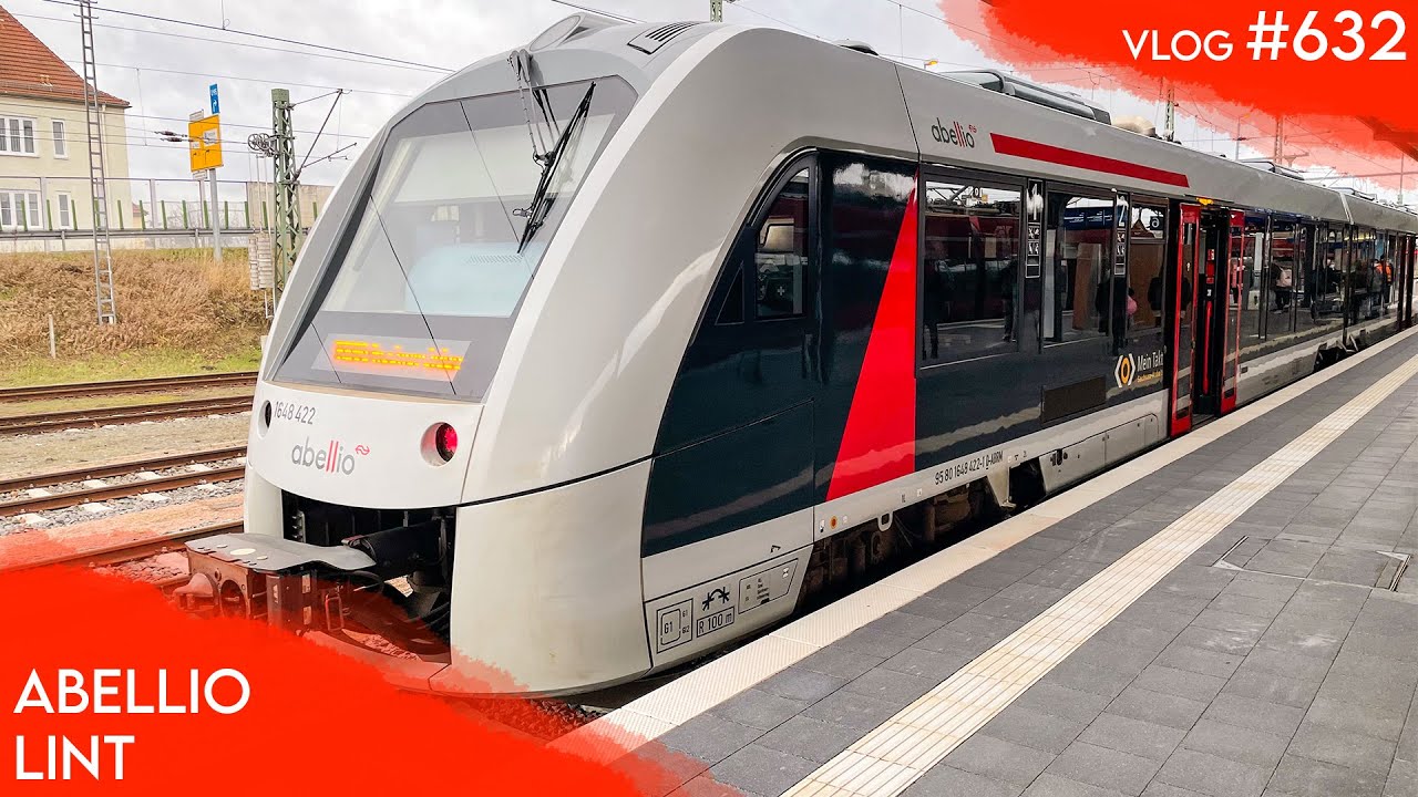 Im Abellio Lint von Dessau nach Aschersleben | TripReport | Vlog 632