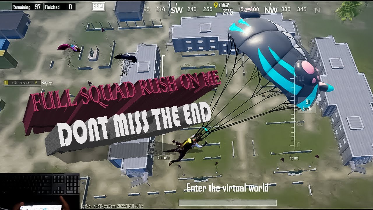 Revenge and Chicken Dinner  l solo vs squad l BGMI asia server