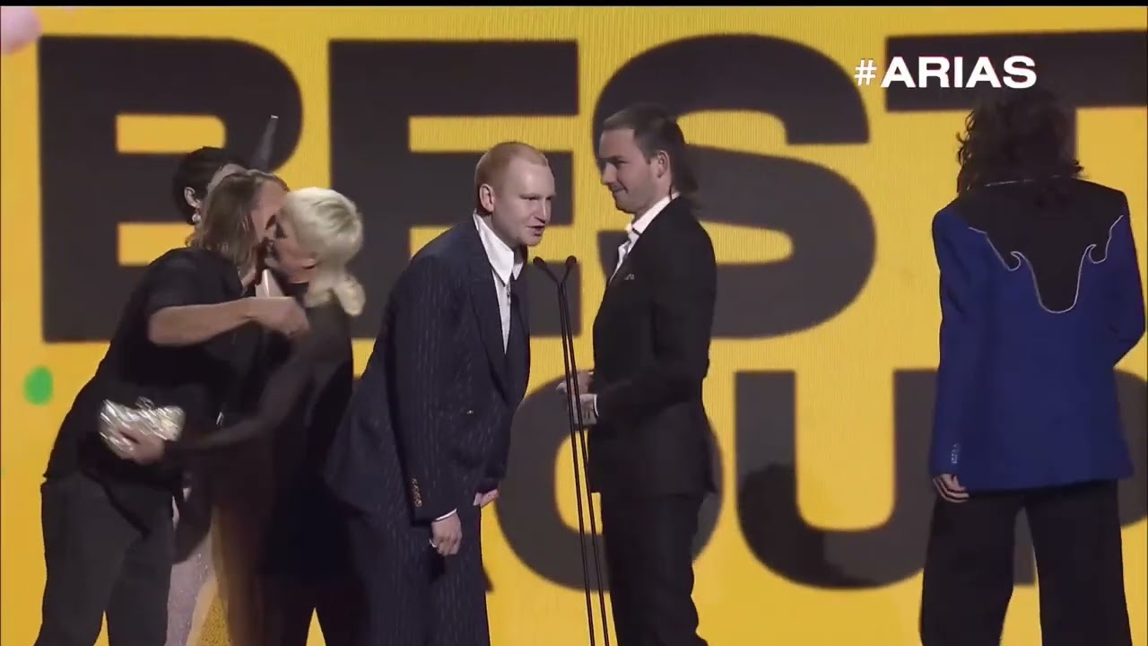 Amyl and the Sniffers win Best Group | 2022 ARIA AWARDS