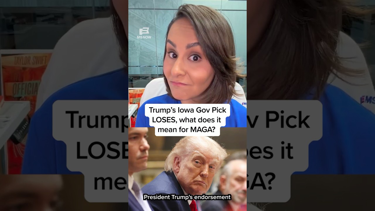 Trump's Iowa Gov Pick LOSES, what does it mean for MAGA?