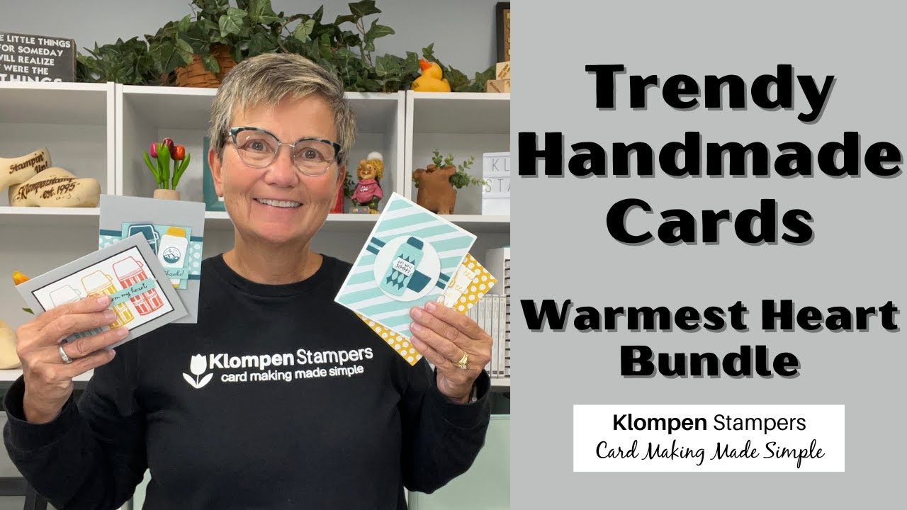 Make These Trendy Handmade Cards | Warmest Heart Bundle