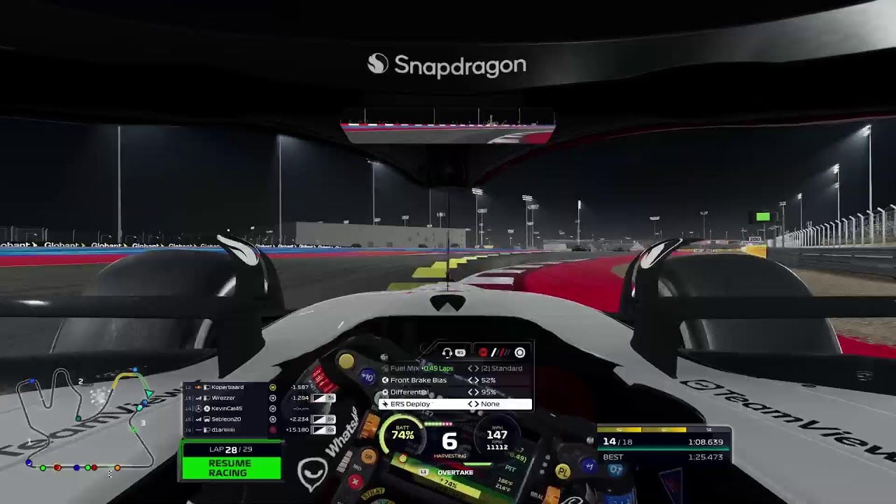 F1 25 SKG Racing Series Tier 3 Qatar Grand Prix Losail Formula 1 Race Mercedes GP KevinCal45