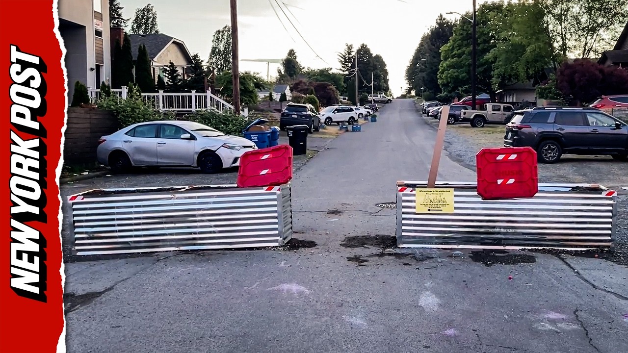 Terrified Seattle Residents Build DIY Barricades Across Streets Amid Horrific Crime Wave