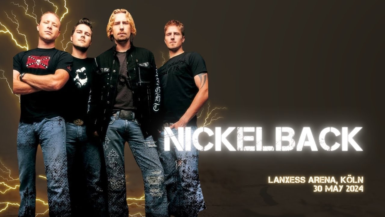 Nickelback - Get Rollin’ tour 2024, concert in Lanxess-Arena Köln Germany, 30.05.2024