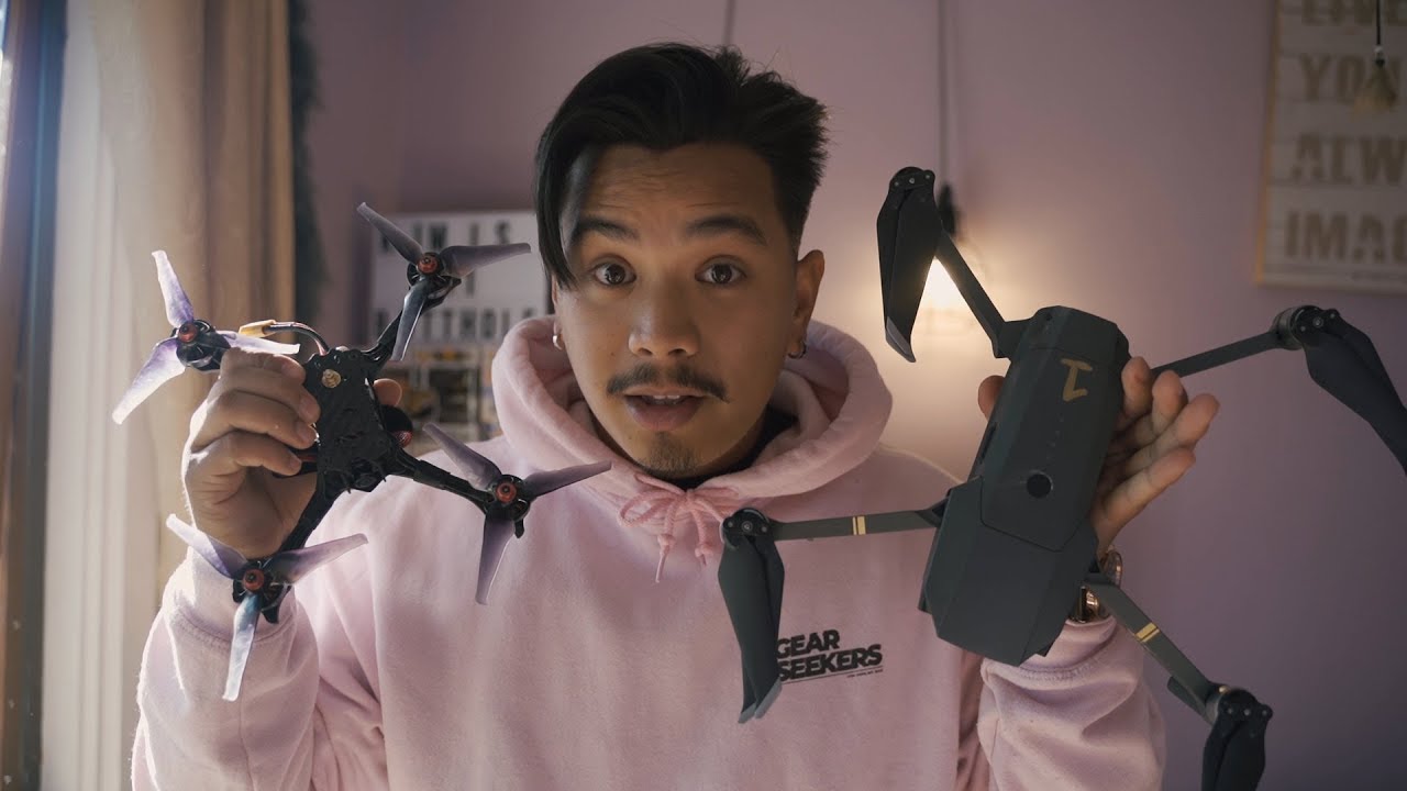FPV Drone vs DJI Mavic Drone